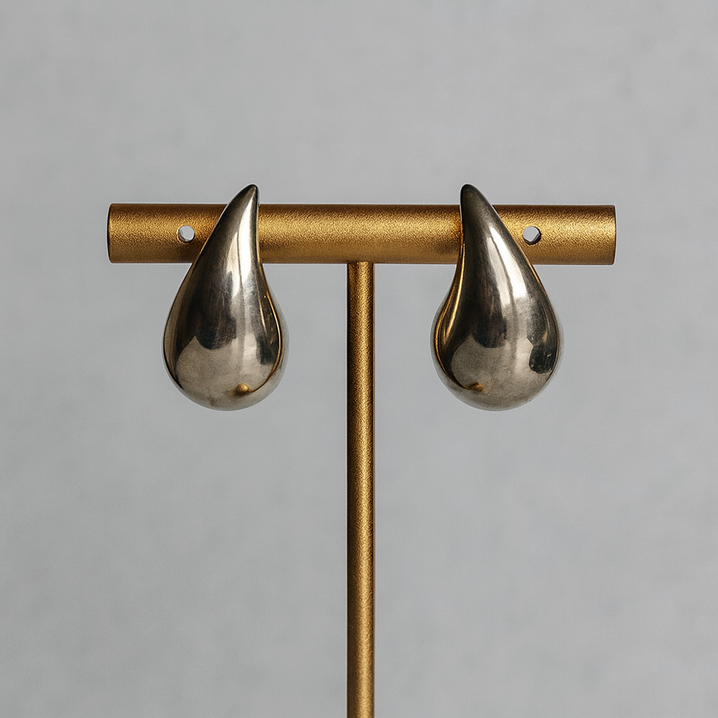 Boucles d'oreille en Argent - Gouttes
