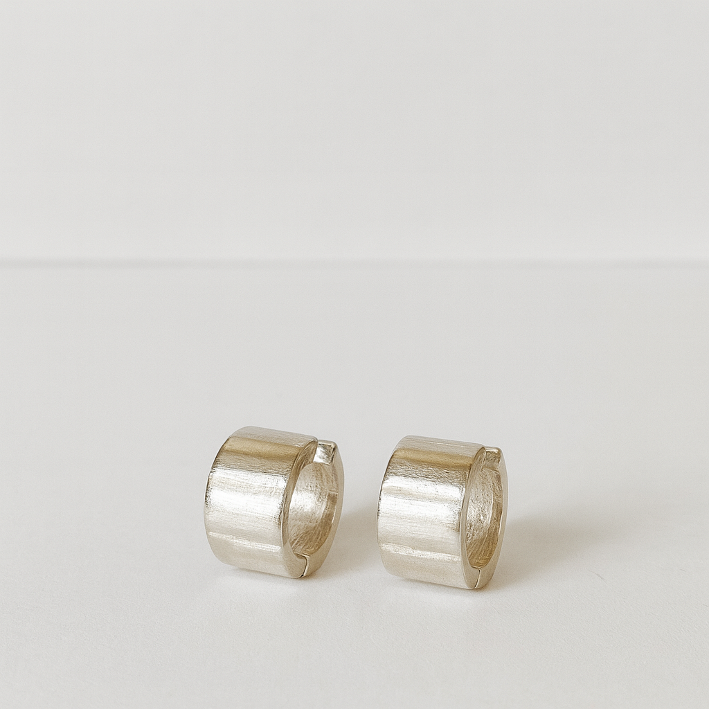 Boucles d'oreille en argent