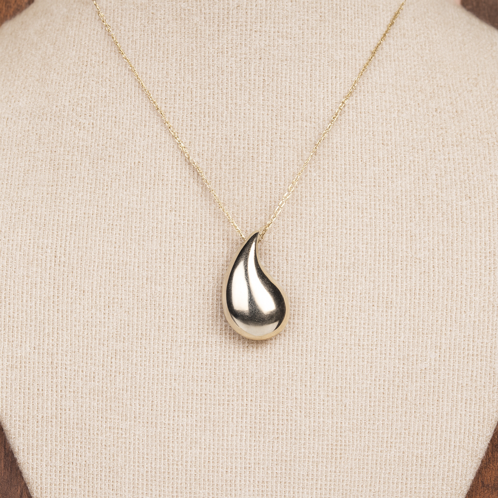 Collier en Argent - Goutte