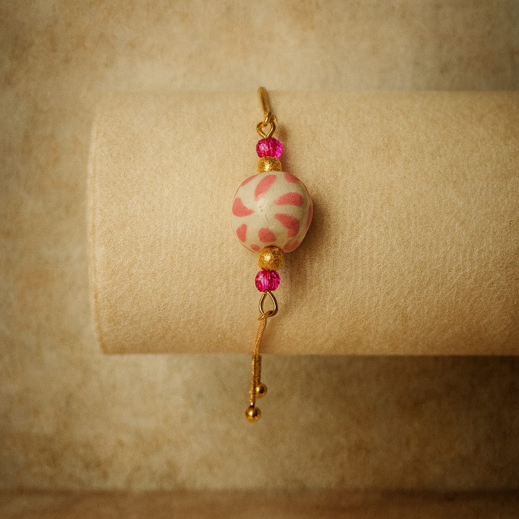 Bracelet boulle en céramique