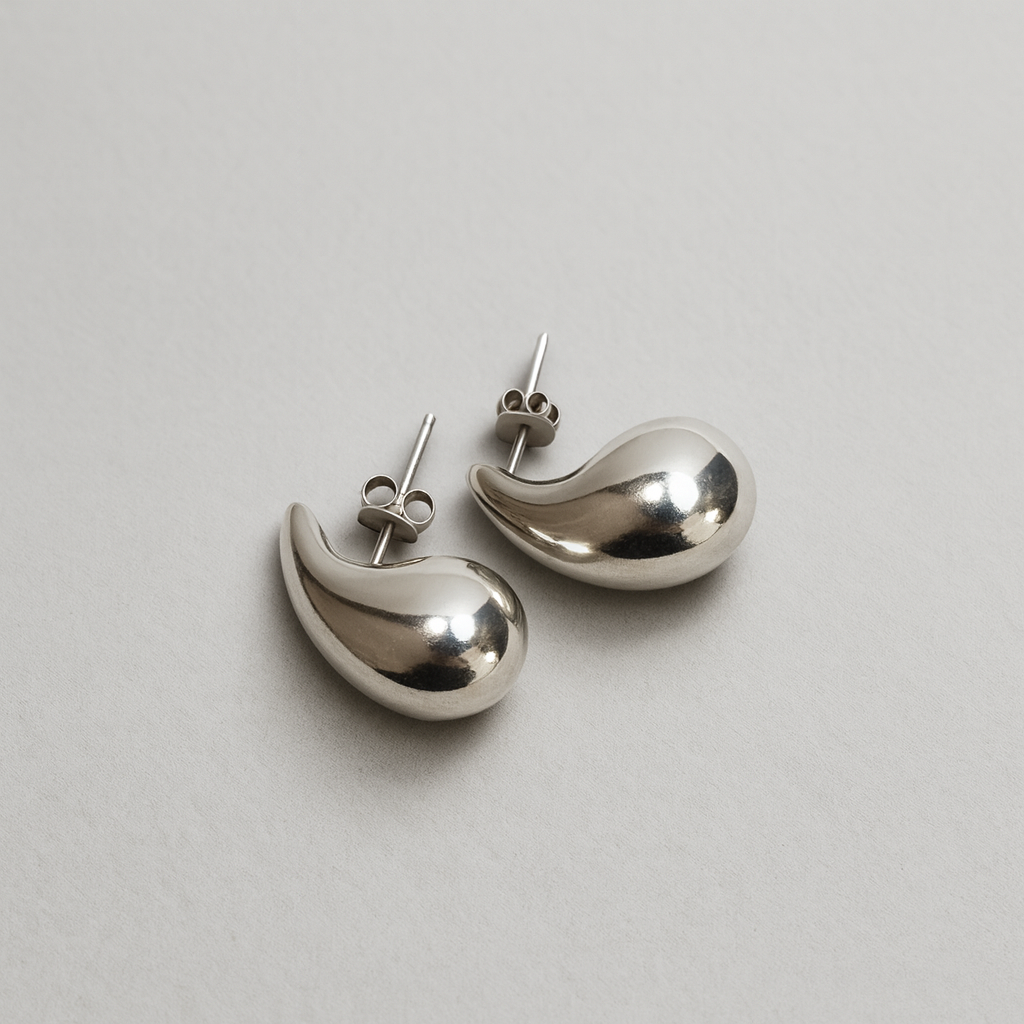 Boucles d'oreille en Argent - Gouttes