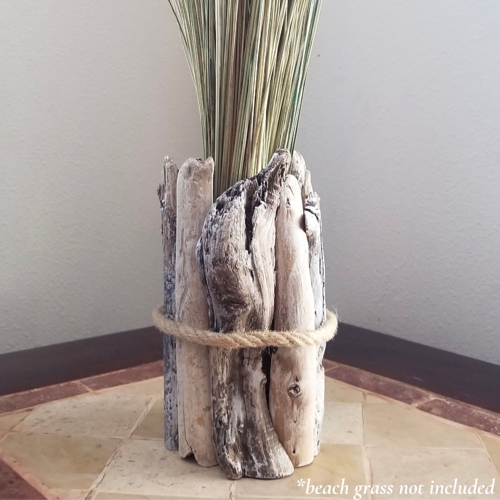 Handcrafted Driftwood Vase (vase only)