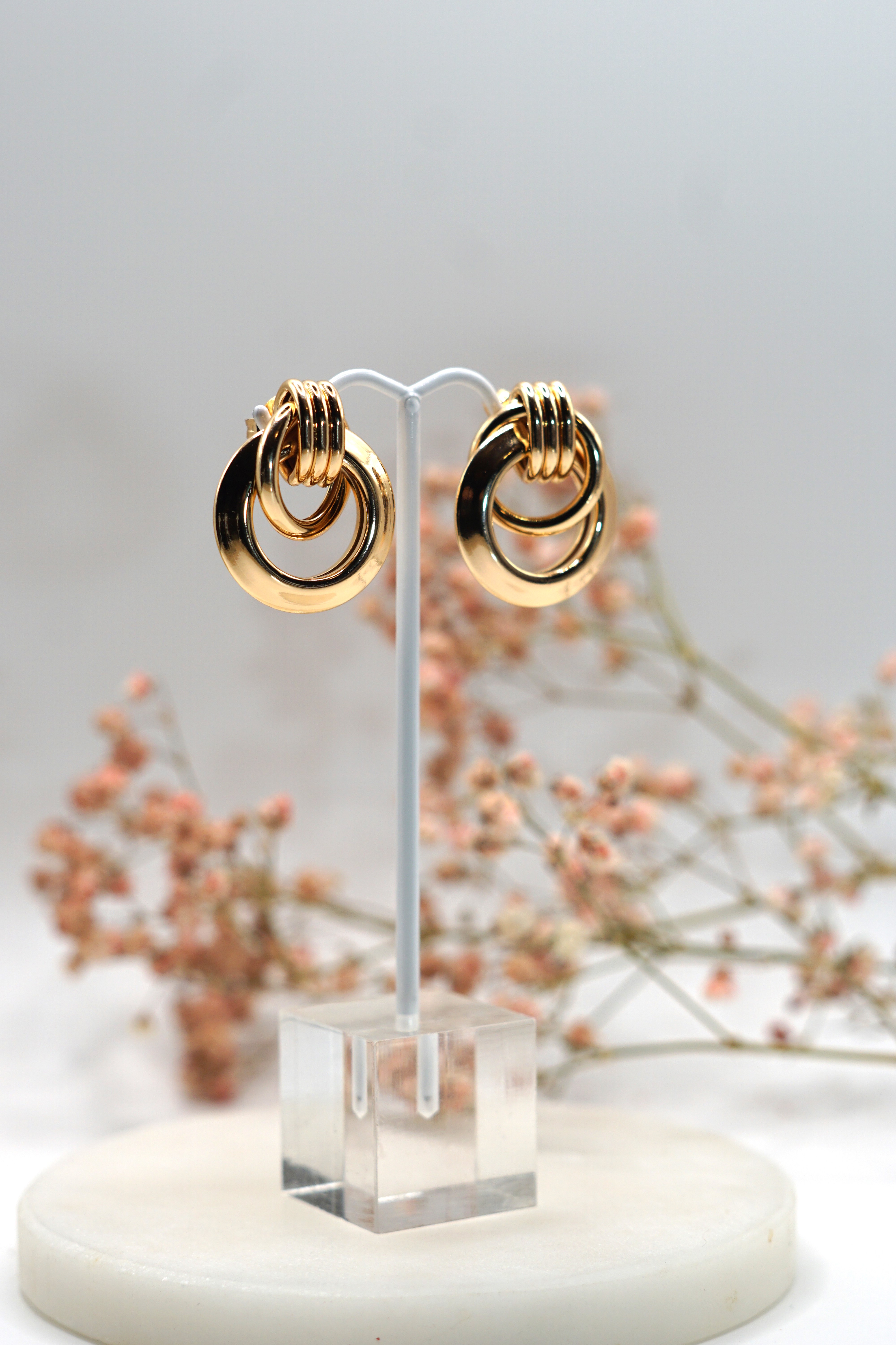 Gold Hoop Earrings