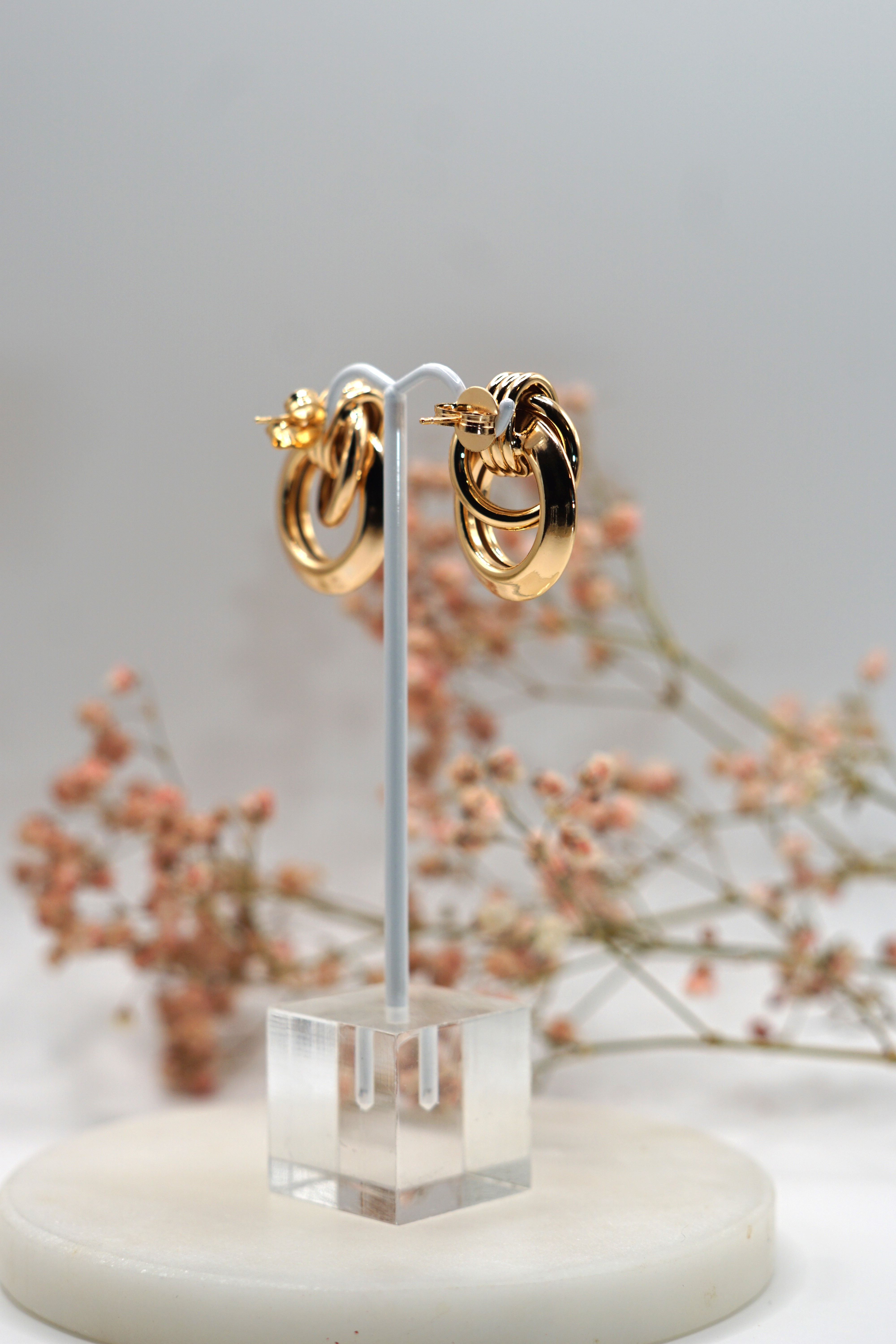 Gold Hoop Earrings