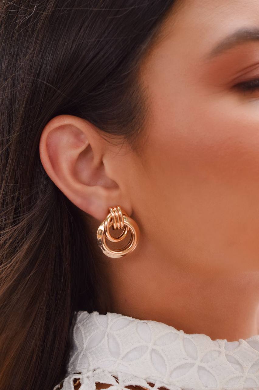 Gold Hoop Earrings