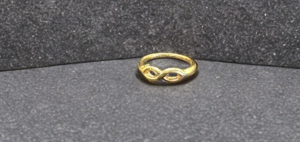 Gold Infinity Ring