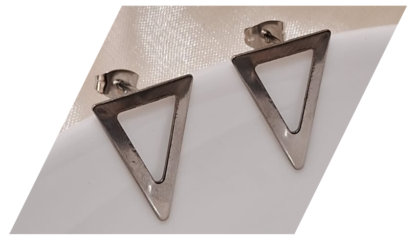 Triangle Metal Earrings