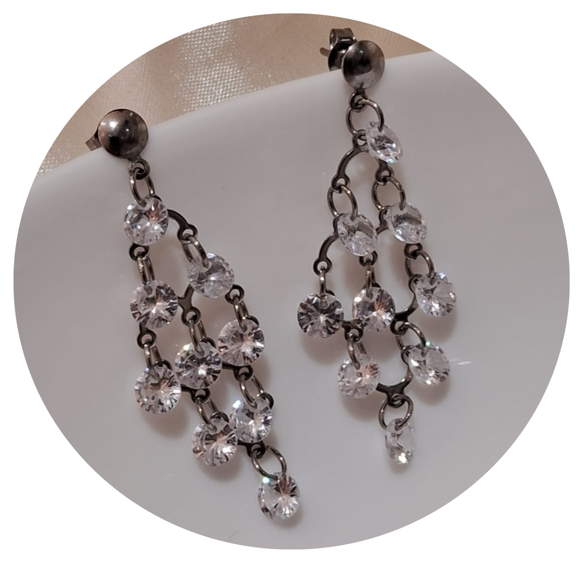Crystal Dangle Earrings