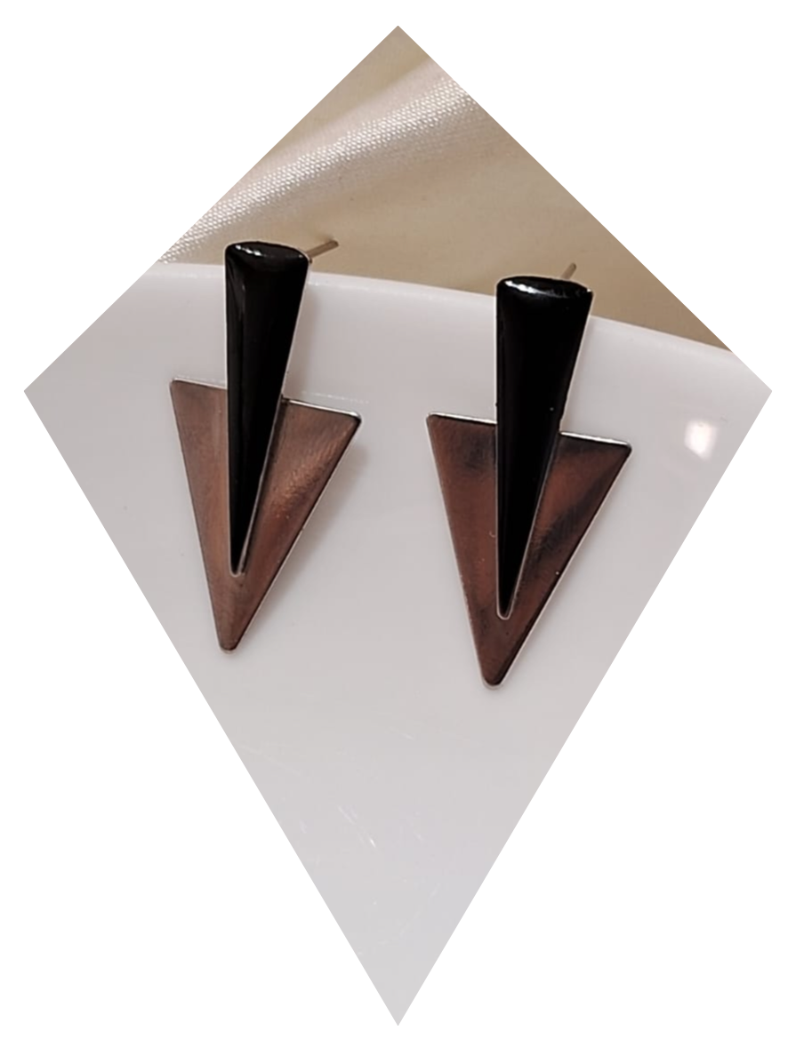 Geometric Drop Earrings
