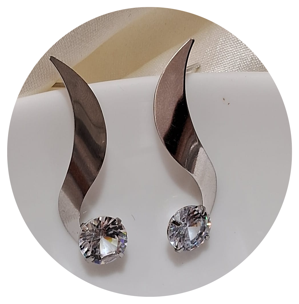 Elegant Silver Earrings