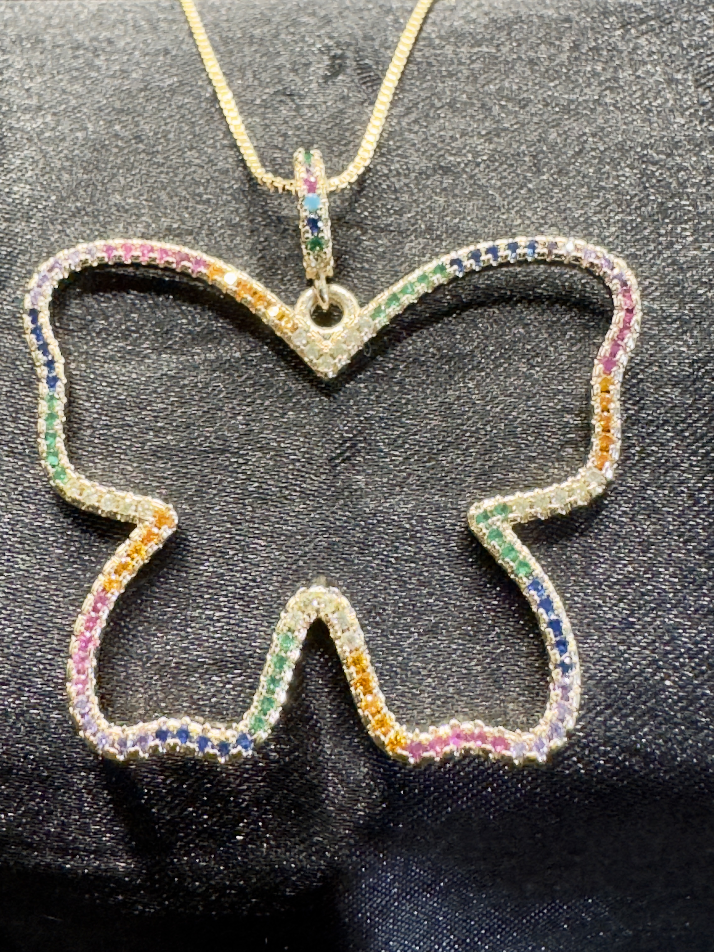 Butterfly Pendant Necklace