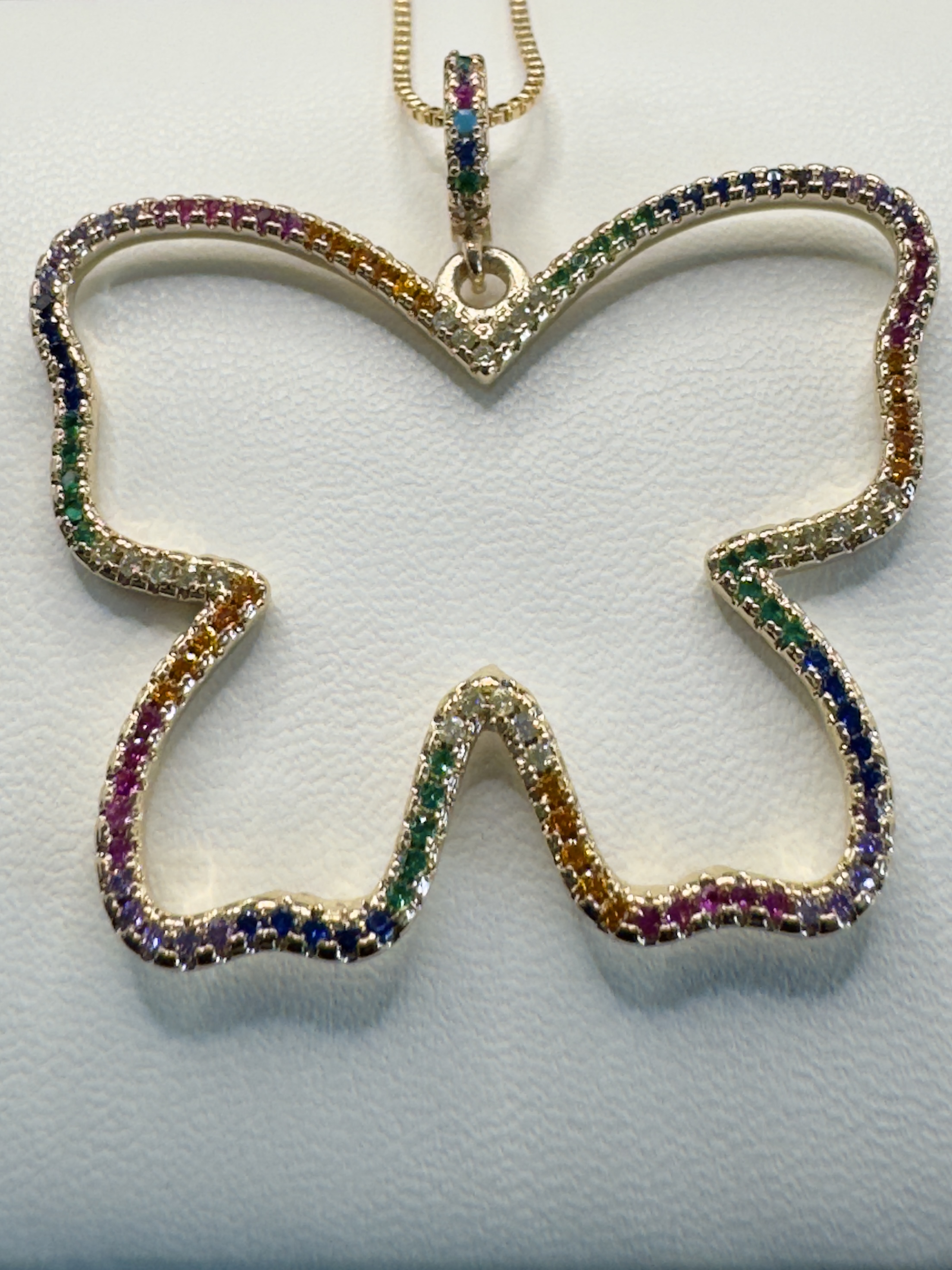 Butterfly Pendant Necklace