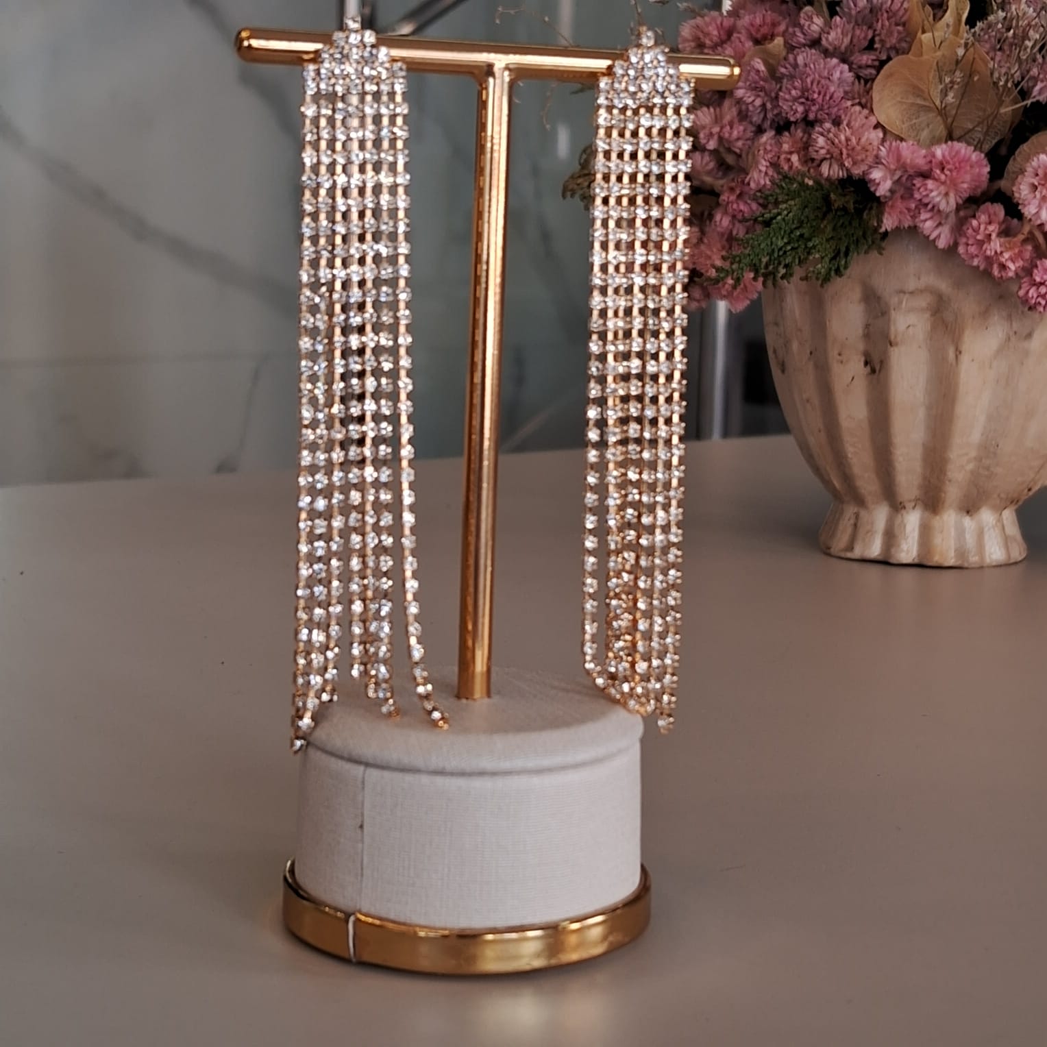 Elegant Rhinestone Earrings