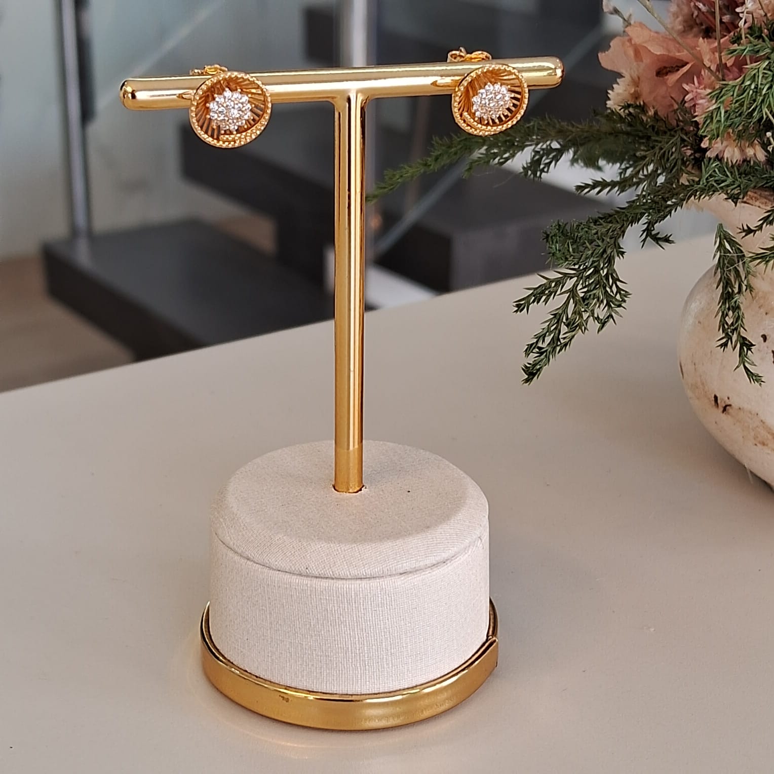 Elegant Gold Earrings