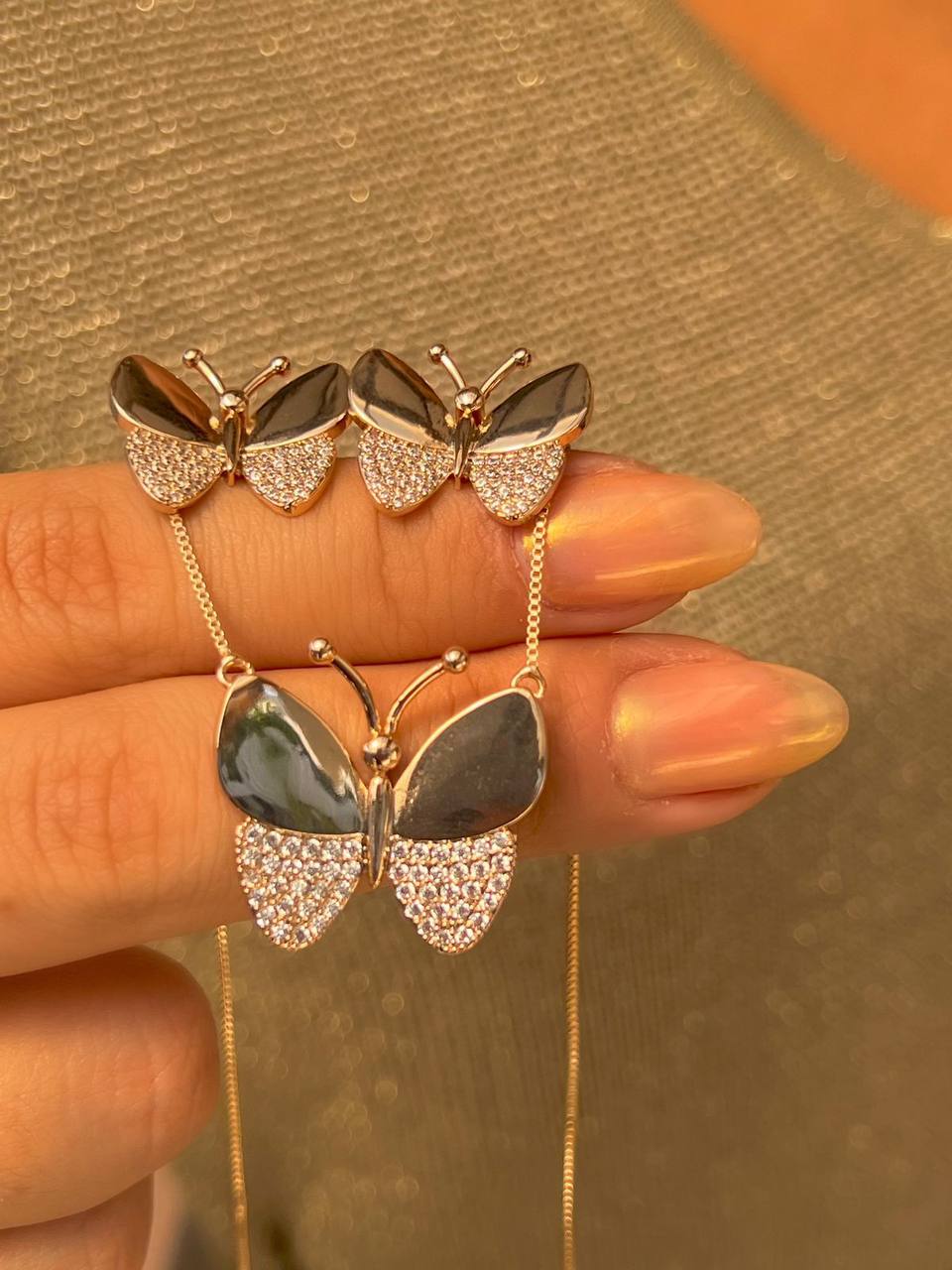 Butterfly Jewelry Set