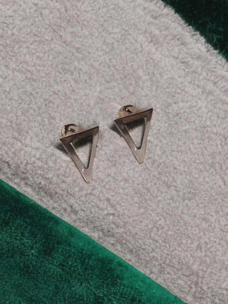 Triangle Metal Earrings