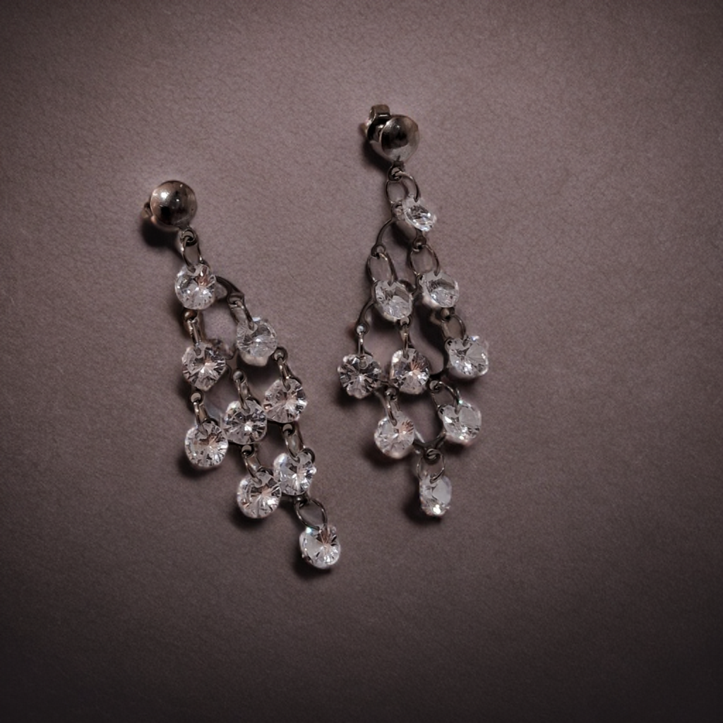 Crystal Dangle Earrings