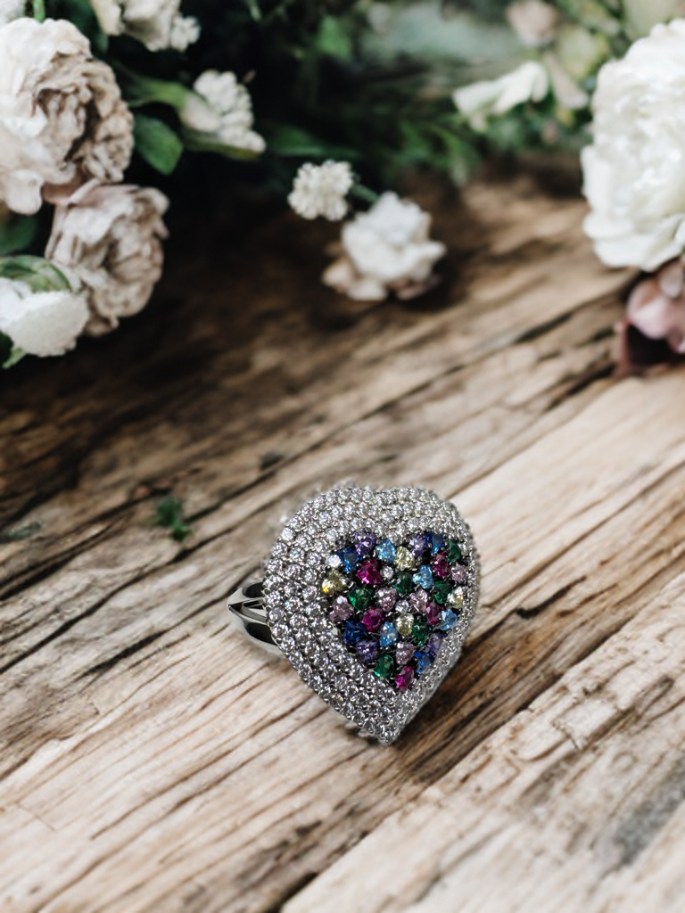 Heart-shaped Jewelry Set