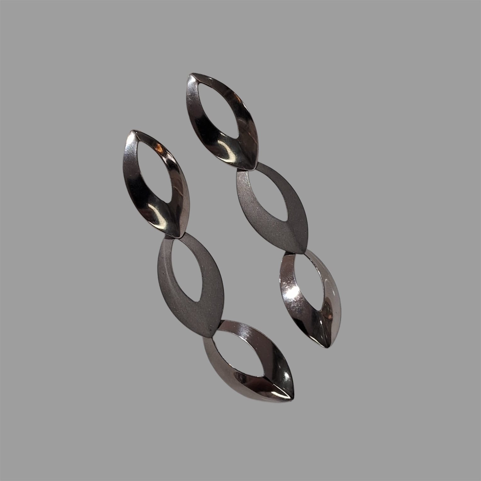 Silver Leaf Earrings