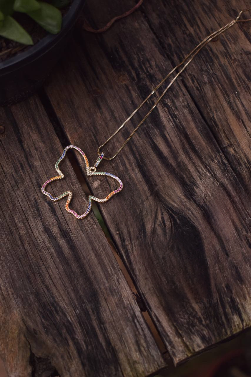 Butterfly Pendant Necklace