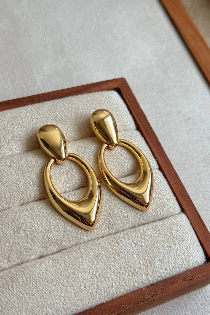 Gold Drop Earrings