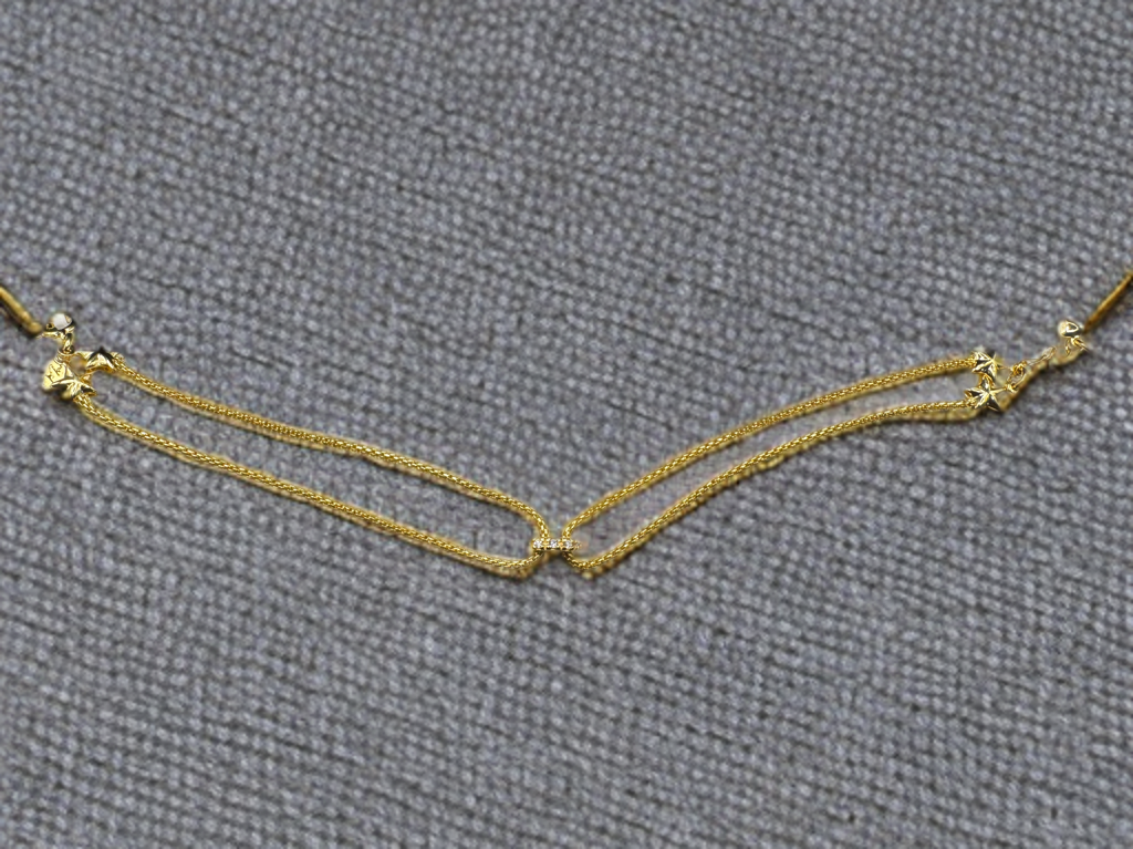 Elegant Gold Chain Bracelet