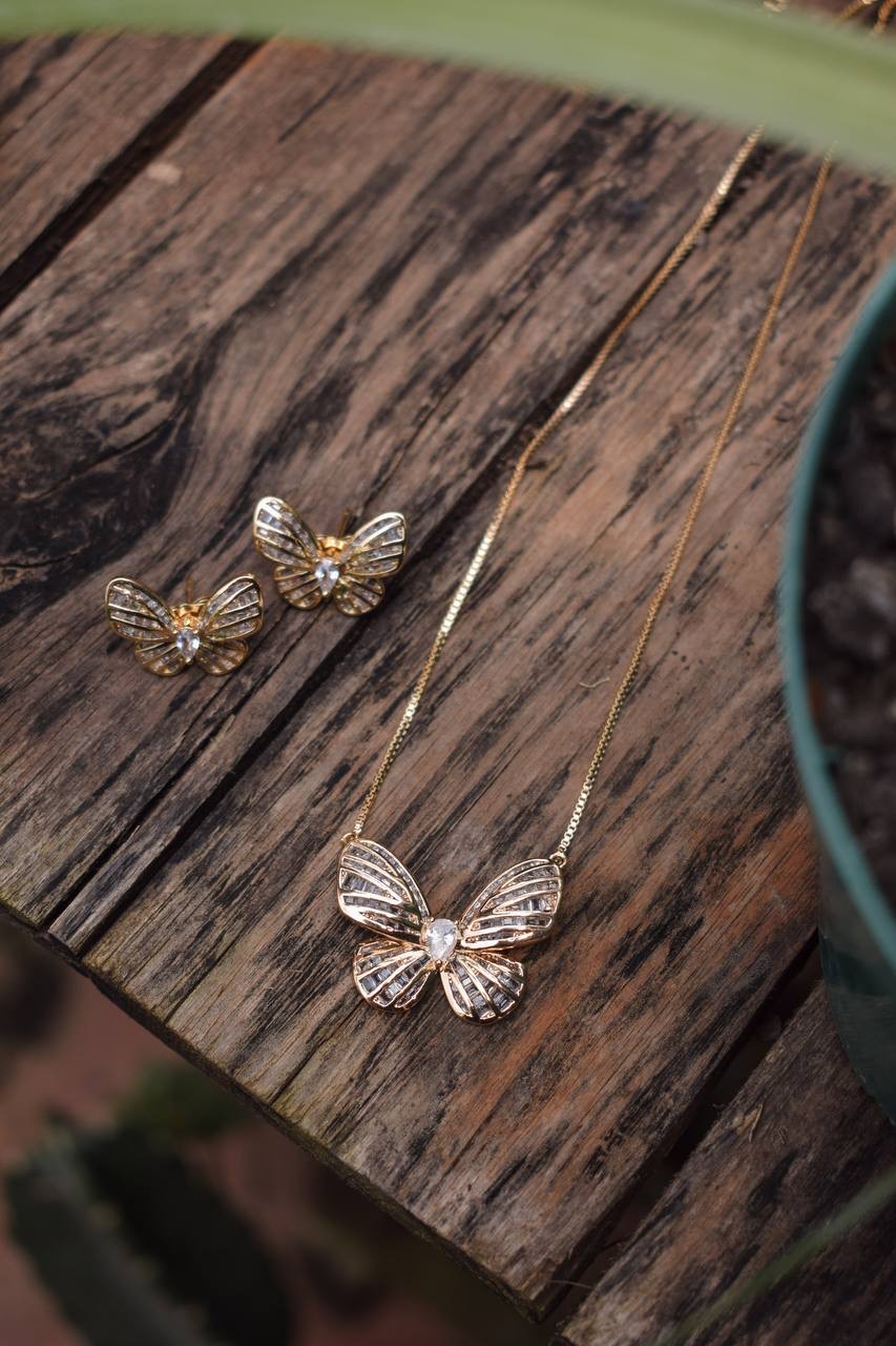 Butterfly Jewelry Set
