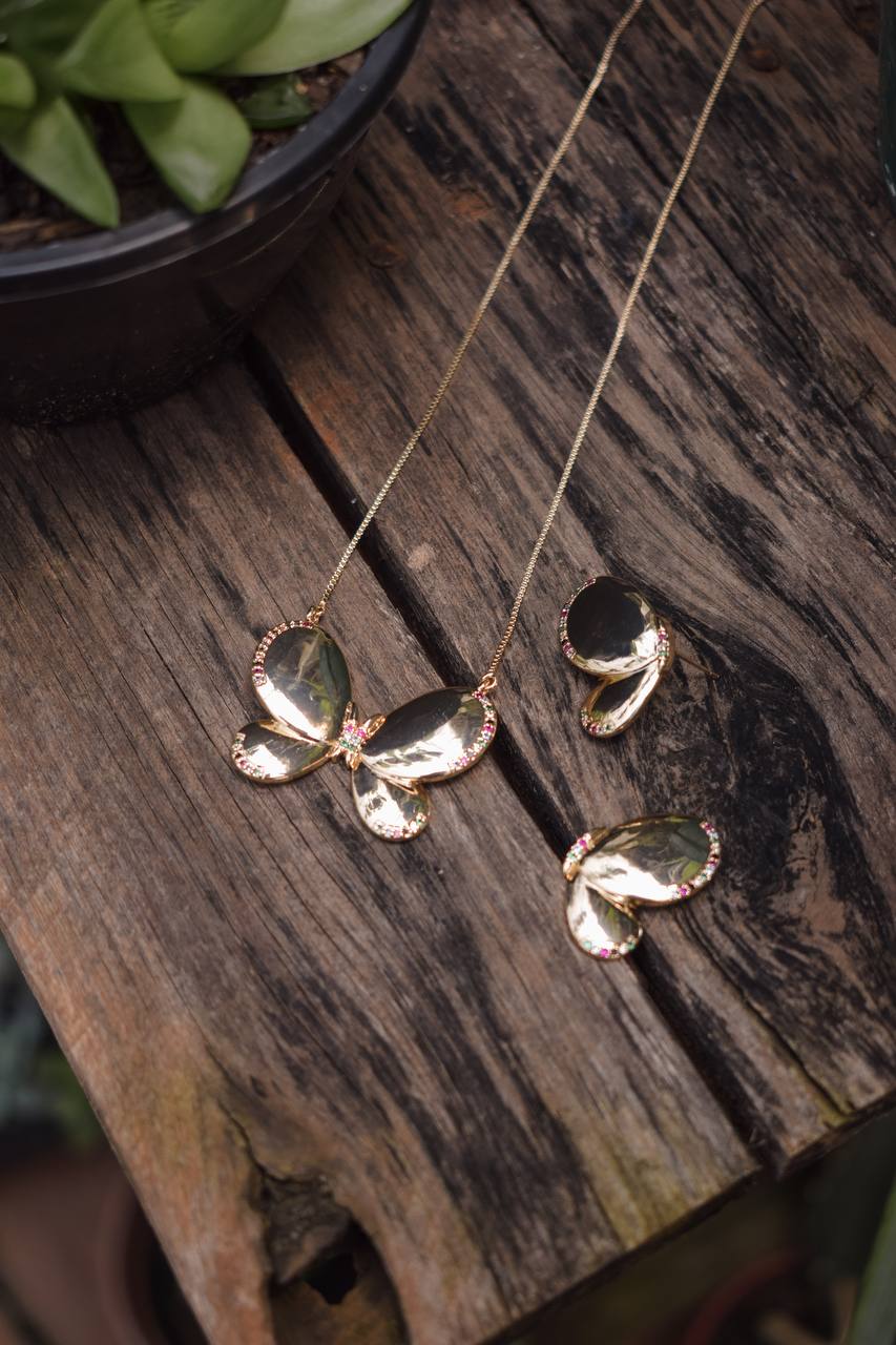 Butterfly Jewelry Set