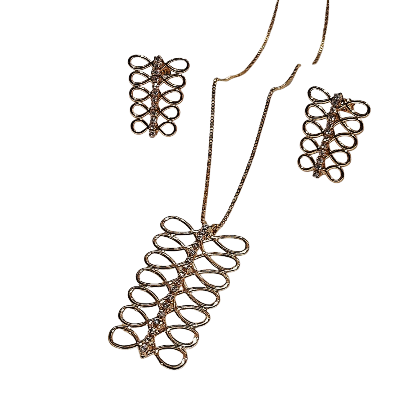 Elegant Gold Jewelry Set