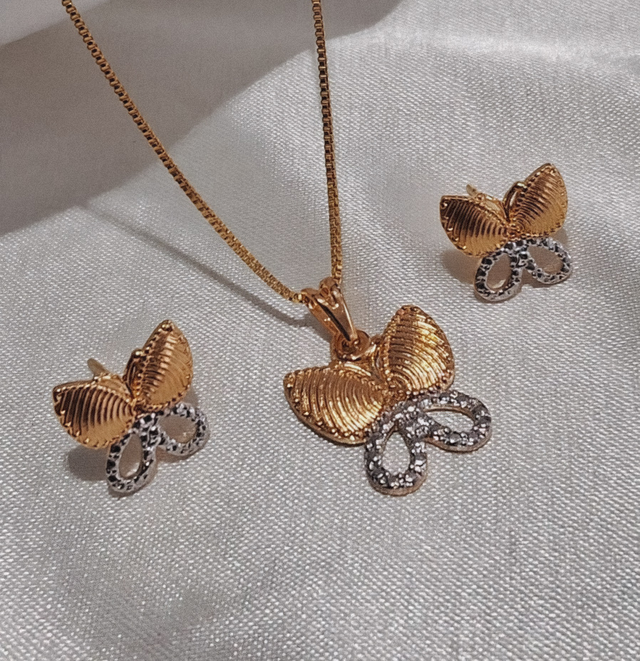 Butterfly Jewelry Set