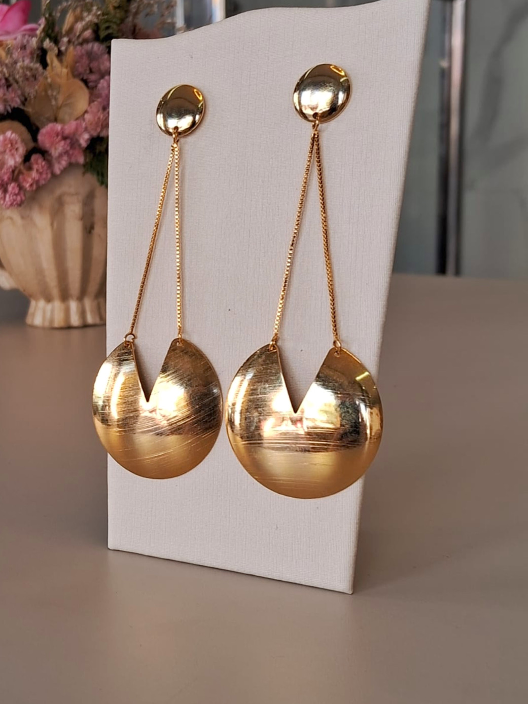 Gold Drop Earrings