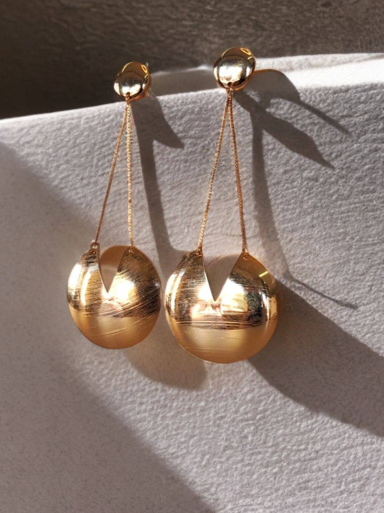Gold Drop Earrings