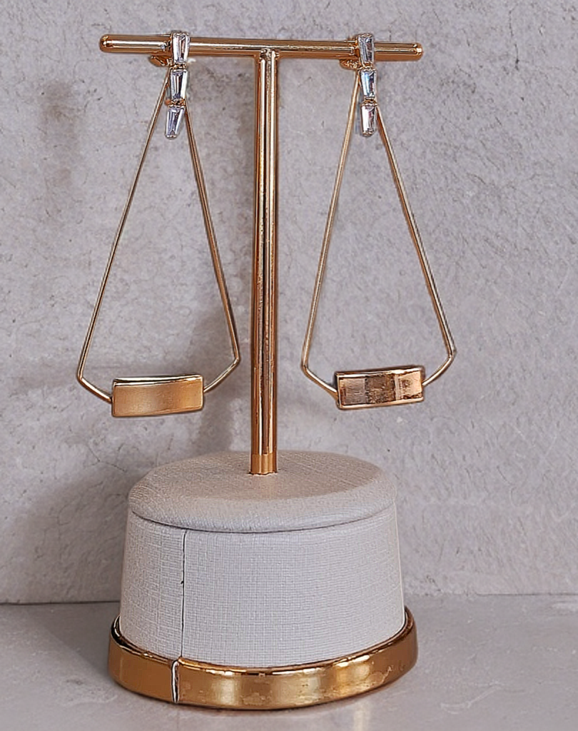 Gold Geometric Earrings