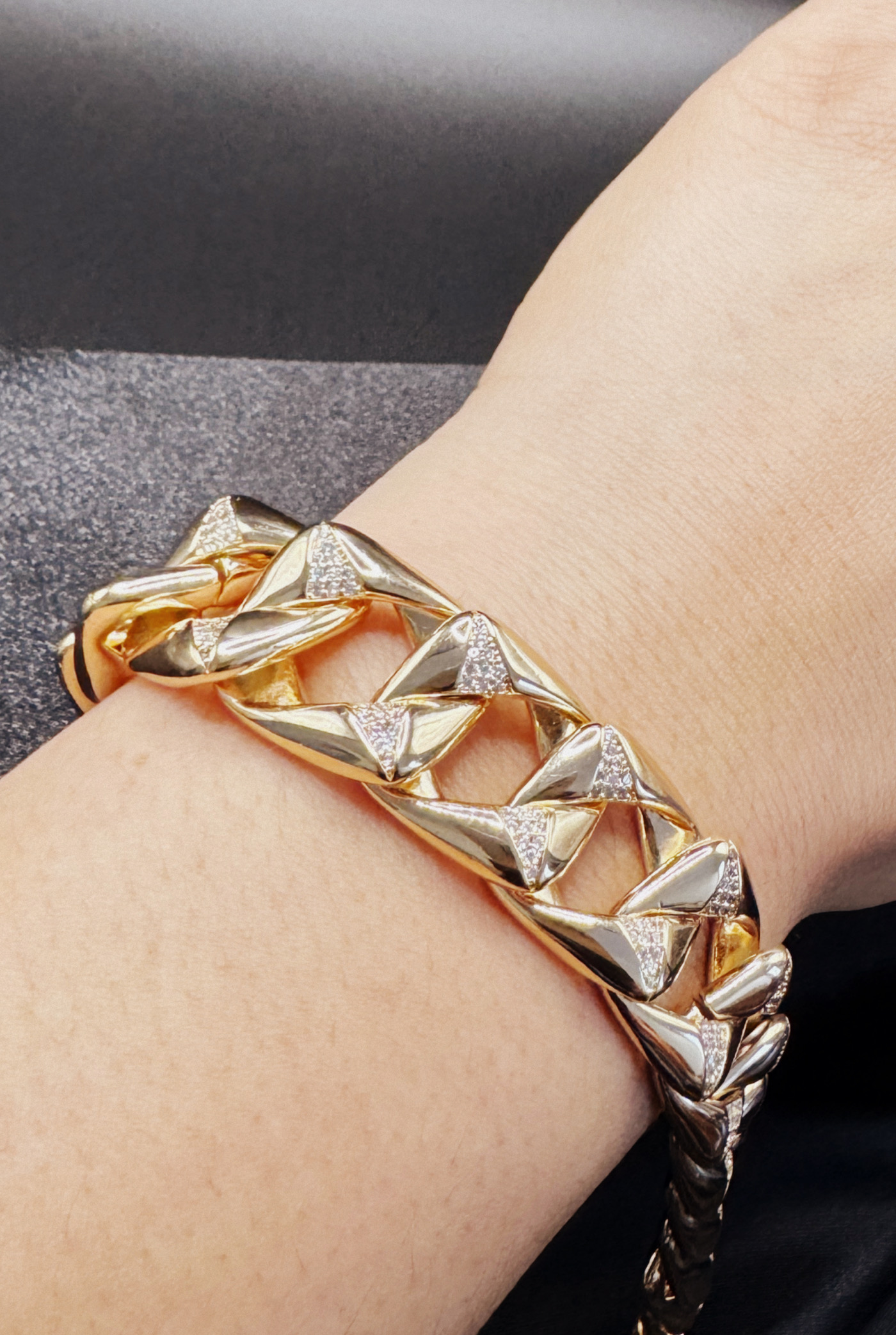 Gold Link Bracelet