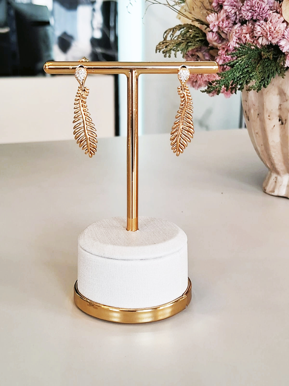 Elegant Feather Earrings