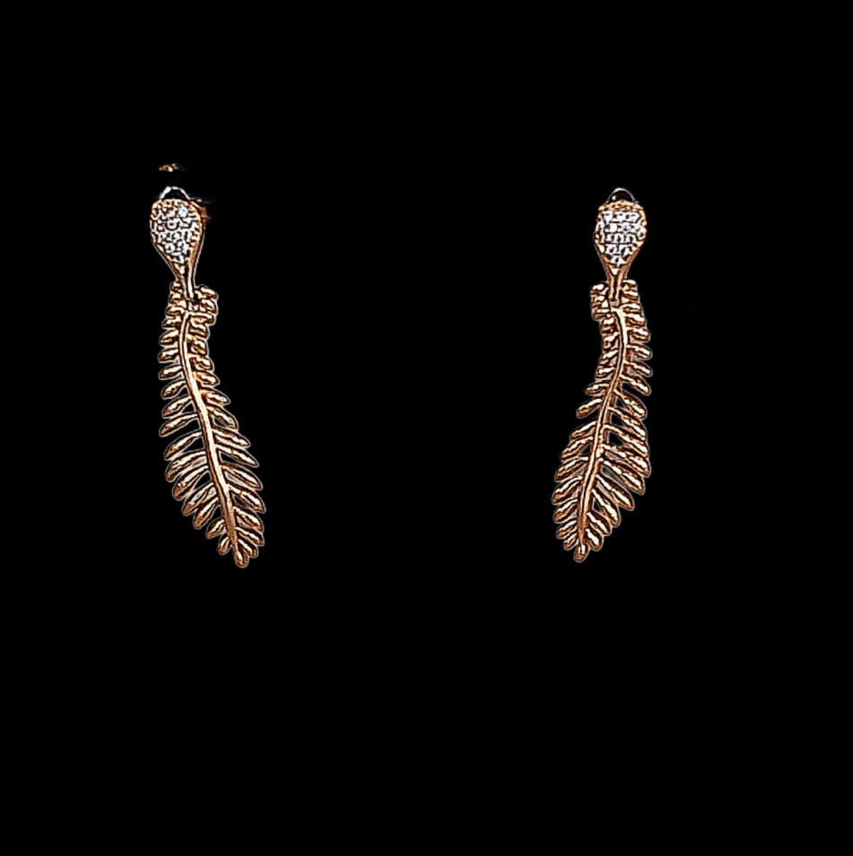 Elegant Feather Earrings