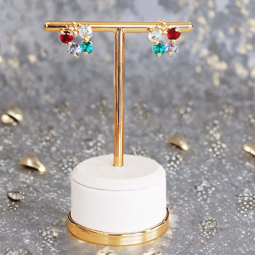 Colorful Bead Earrings