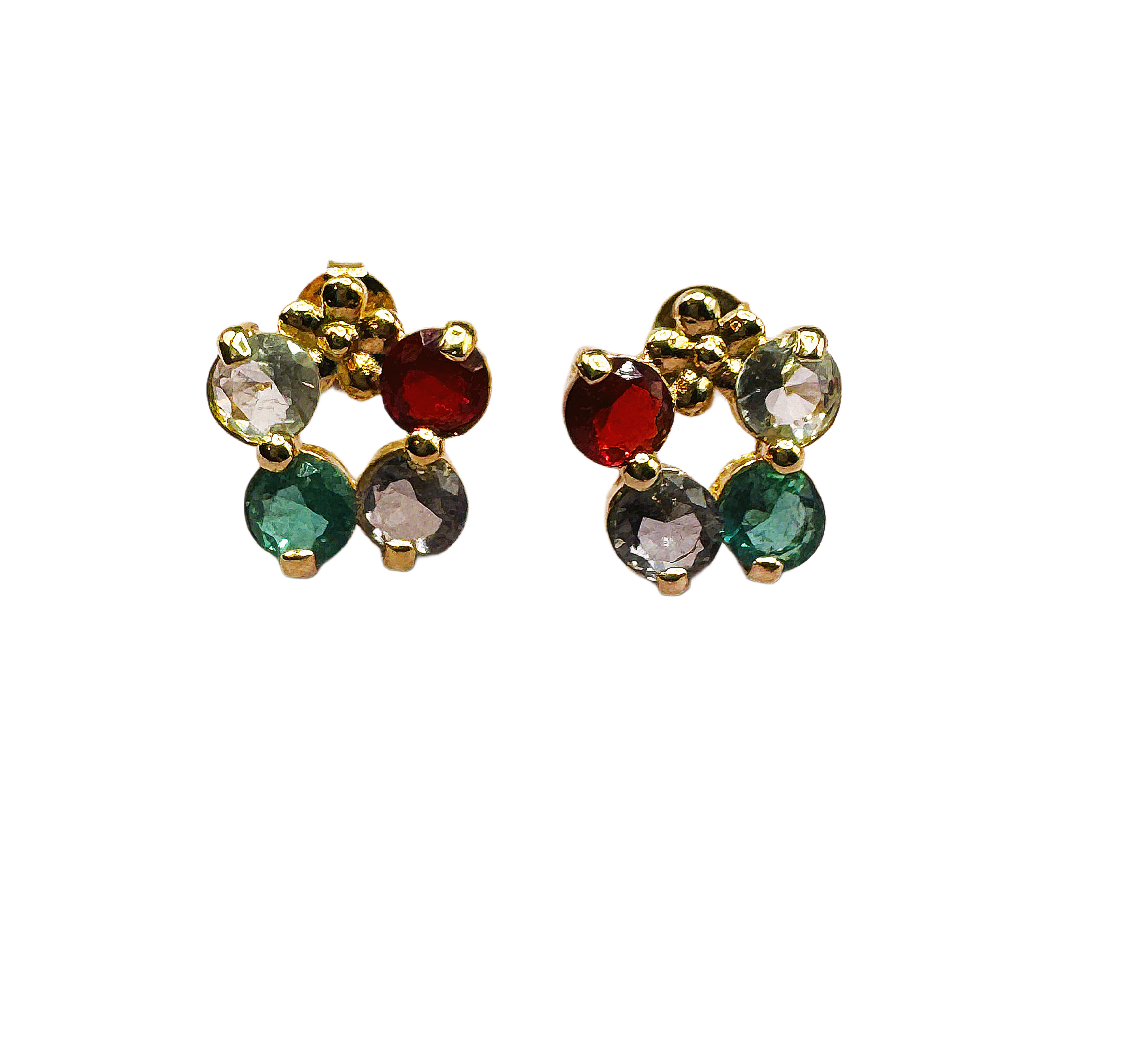 Colorful Bead Earrings