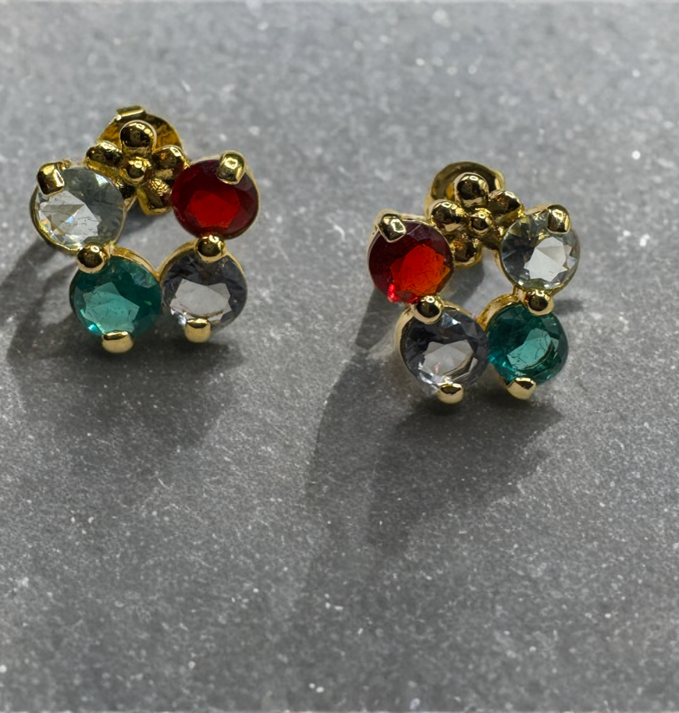 Colorful Bead Earrings