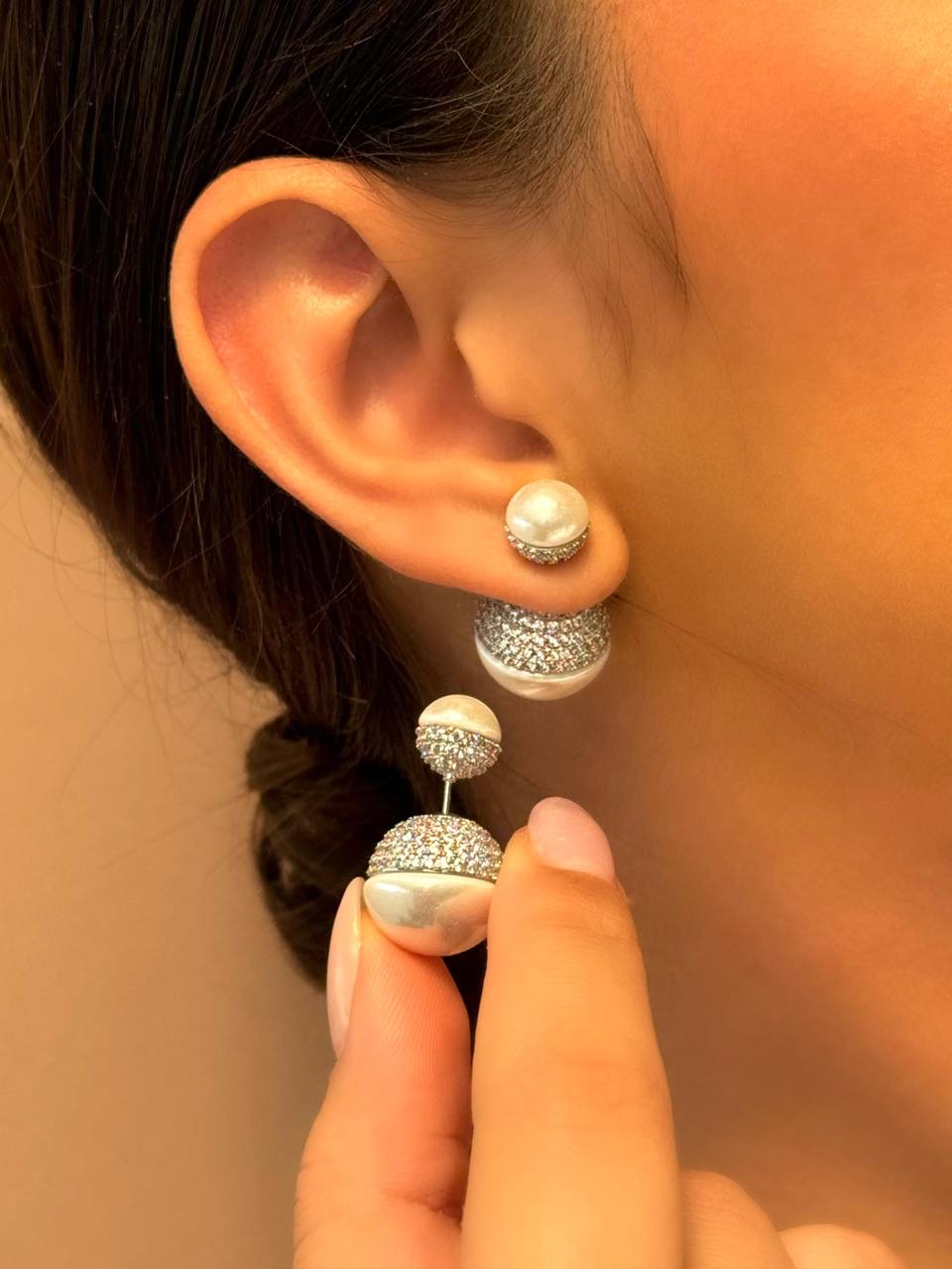 Elegant Pearl Earrings