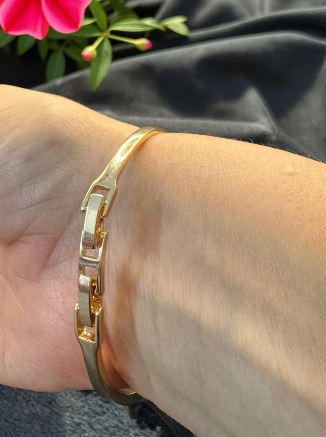 Gold filled Bracelet with zirconia