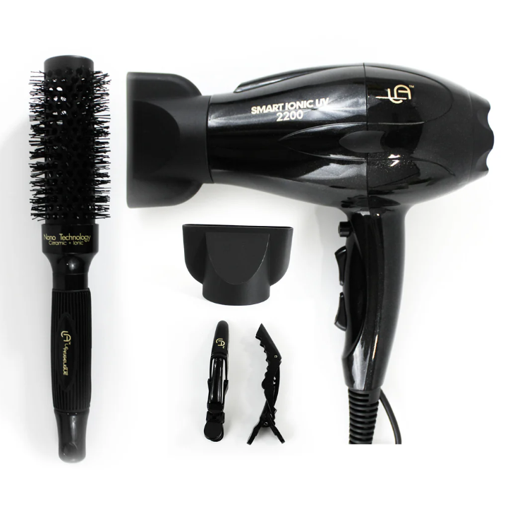 Secadora Smart Ionic Uv - Negra