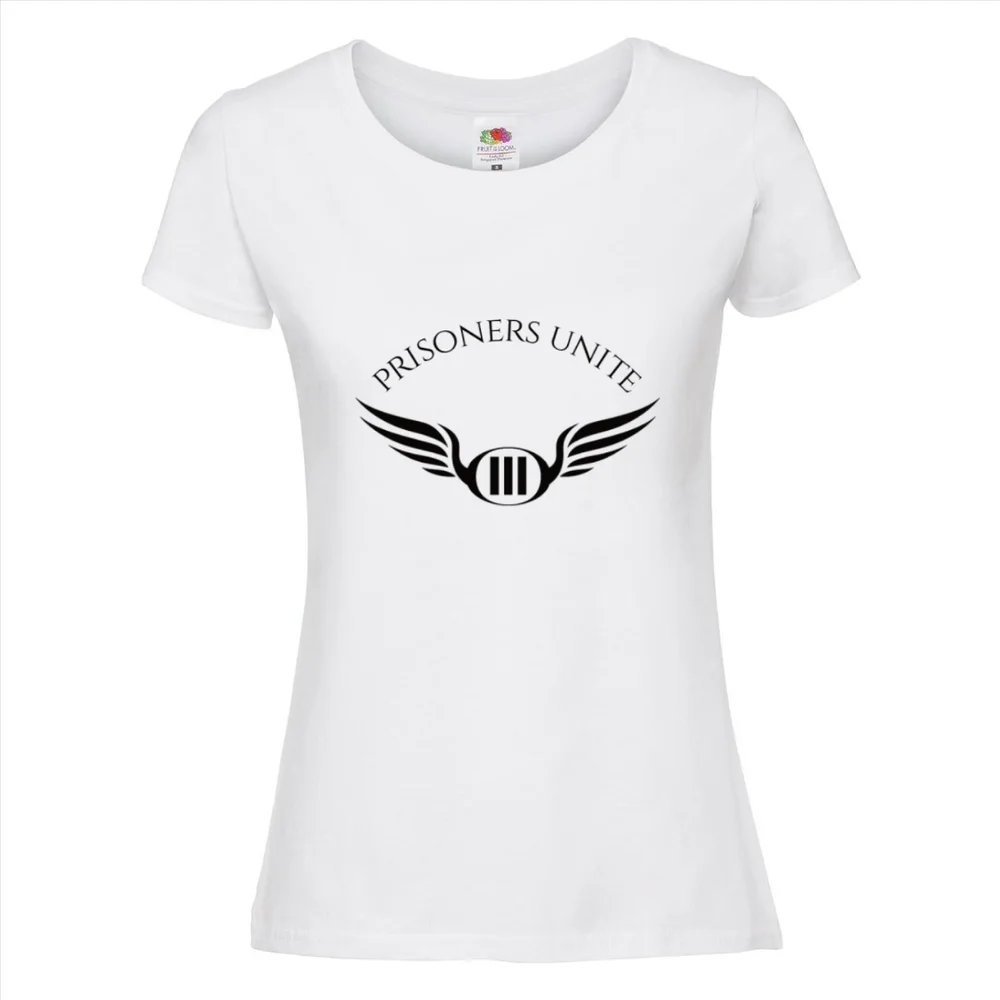 Prisoners Unite T-Shirt Ladies white
