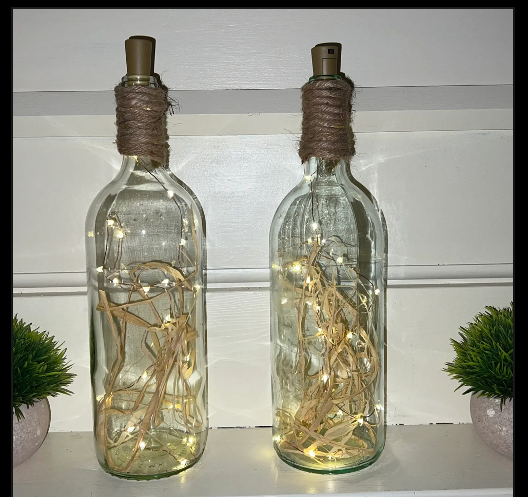 Decorative Wine Bottle Lights
