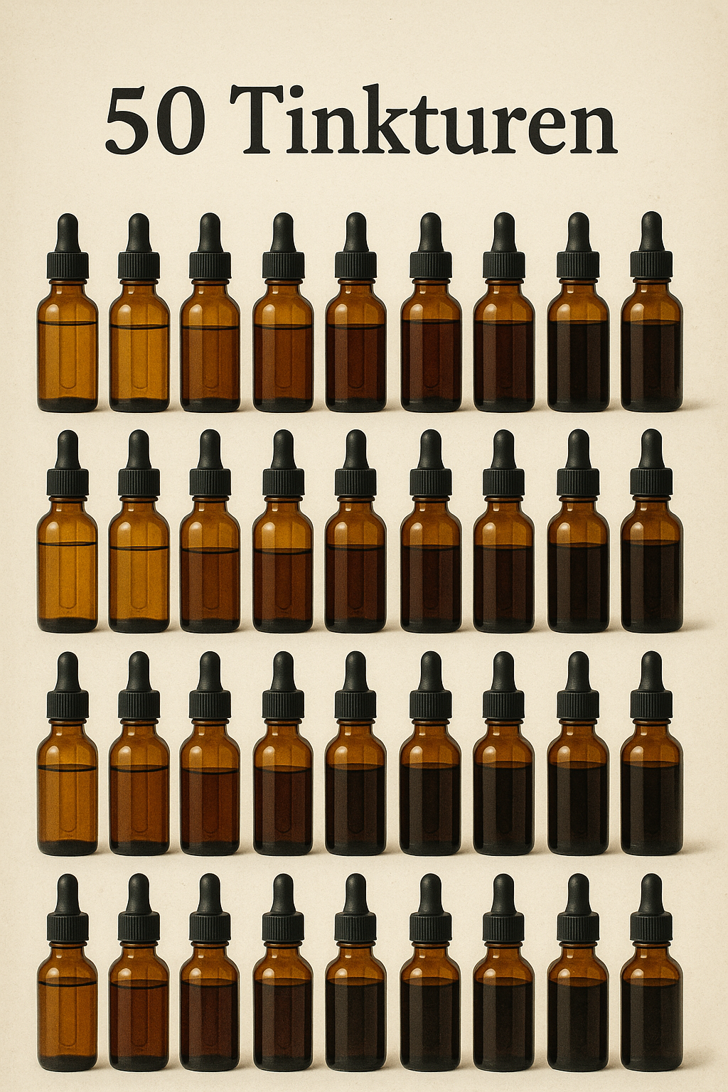 Free 50 Heil Tinkturen druckbare Tabelle
