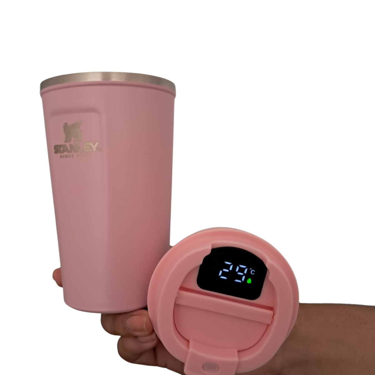 Copo térmico Stanley rosa
