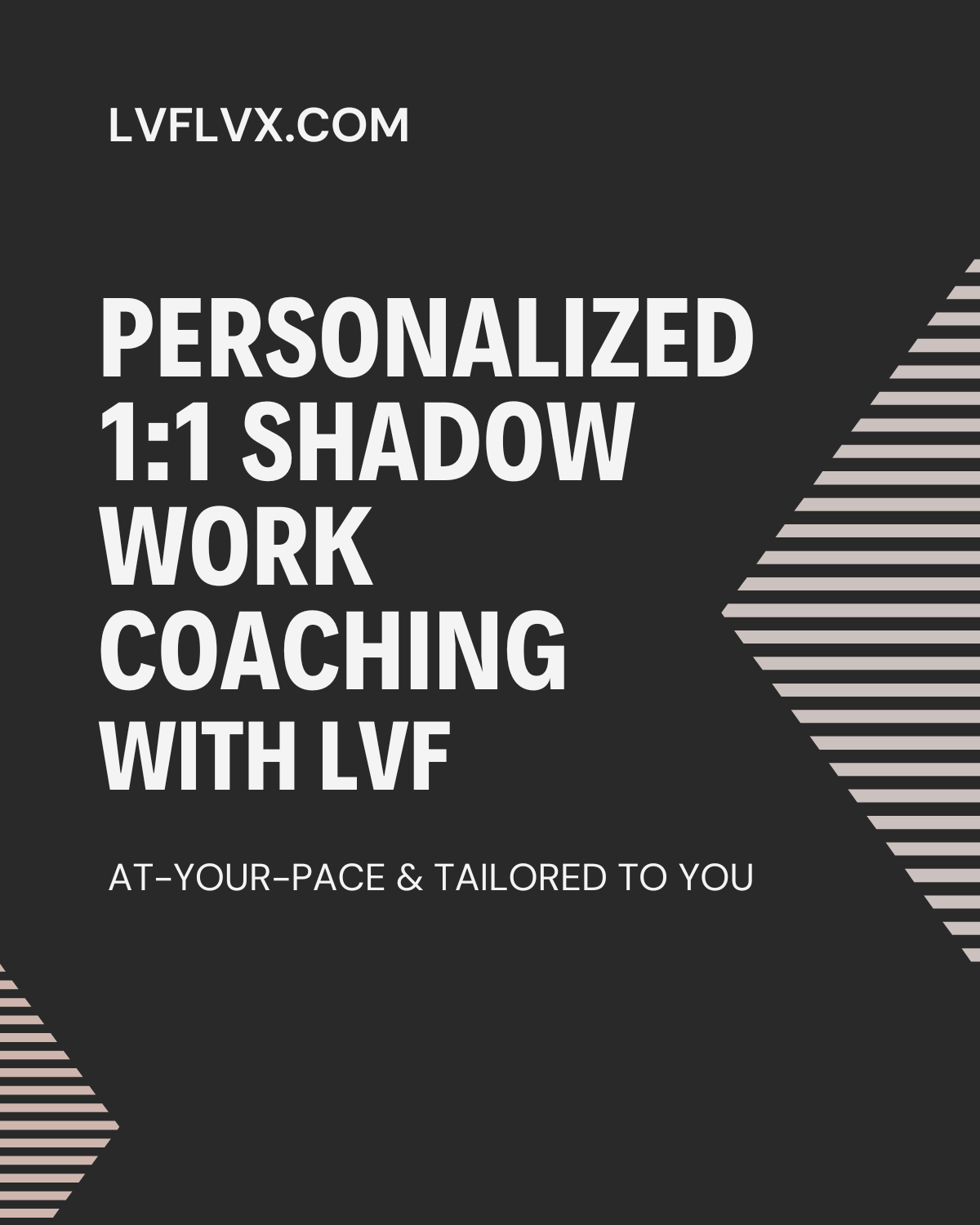 Personalized & At-Your-Pace Transformational Journey with LVF
