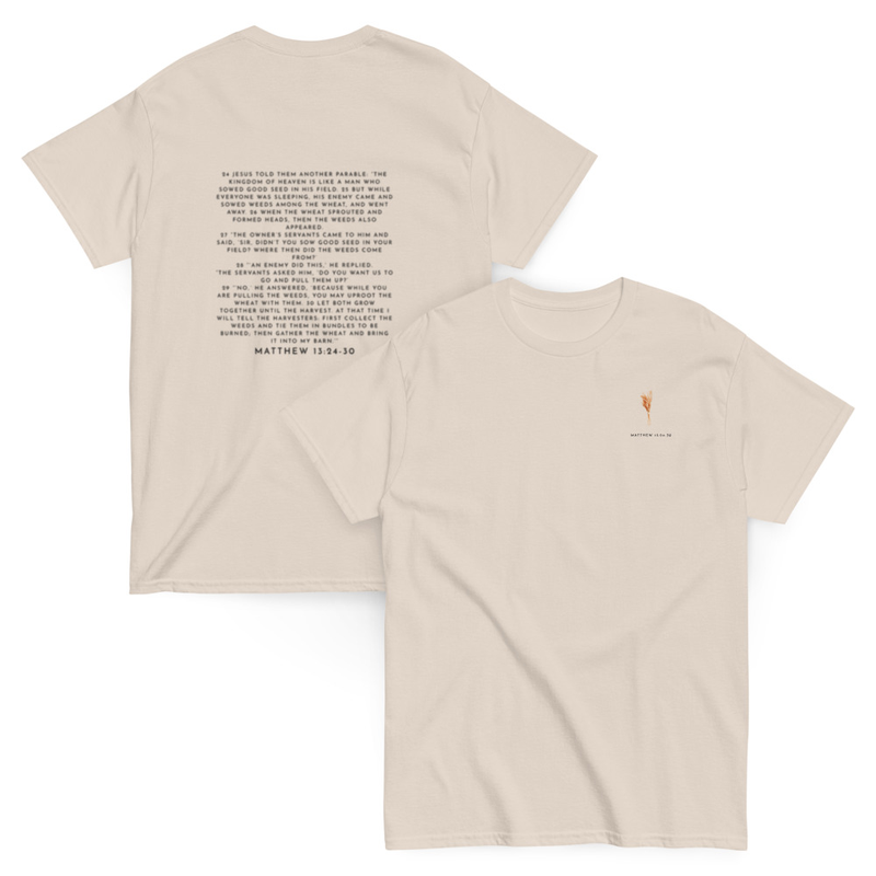 Matthew 13:24-30 T-shirt