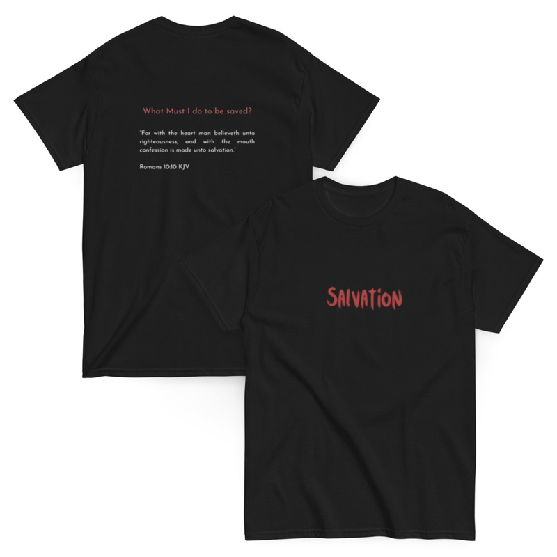 Romans‬ ‭10‬:‭10‬ ‭T-shirt