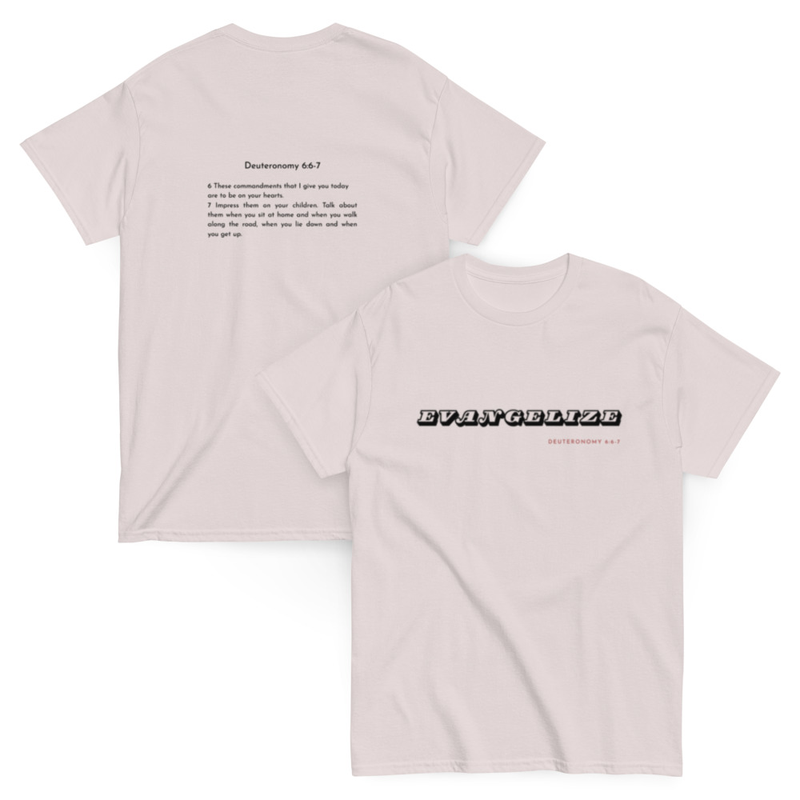 Deuteronomy 6:6-7 T-shirt